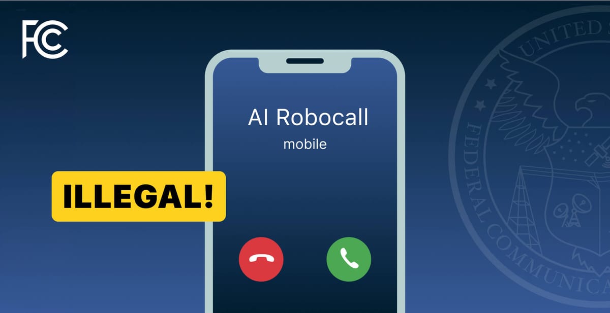 F.C.C. Bans AI-Generated Robocalls