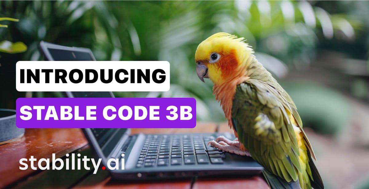 Stablity Releases an AI Coding Assistant that Can Run Offline on Laptops Without a GPU